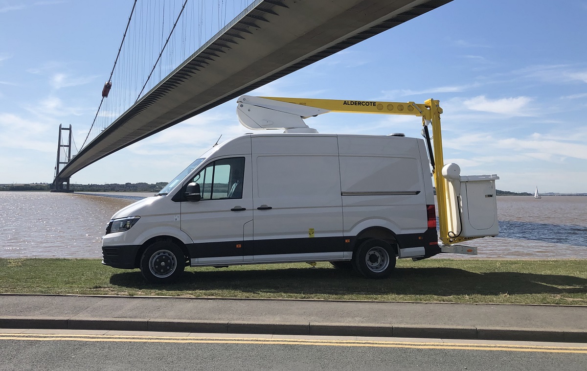 ALDERCOTE ADDS TYPE APPROVAL FOR ITS ACCESS PLATFORMS ON MAN TGE VANS