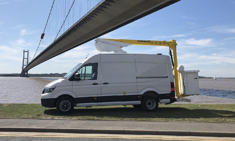 ALDERCOTE ADDS TYPE APPROVAL FOR ITS ACCESS PLATFORMS ON MAN TGE VANS