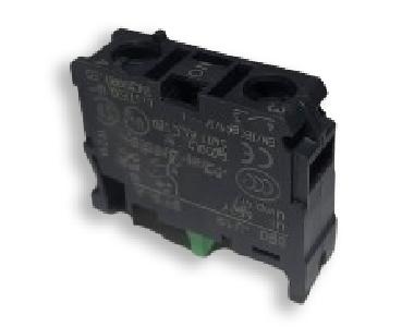 Electrical contact block N/O