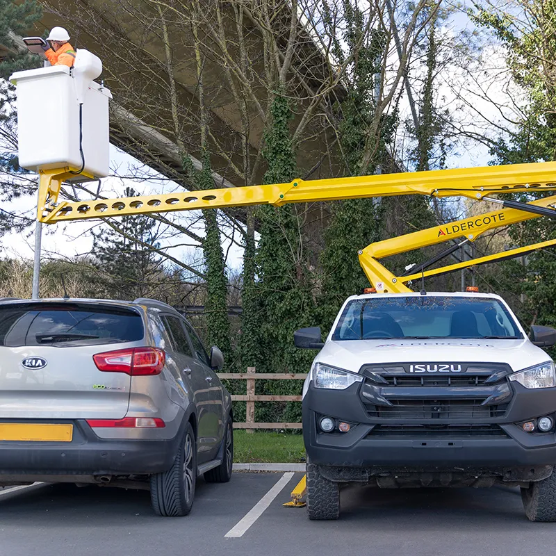 CZ140 on a Isuzu D-Max