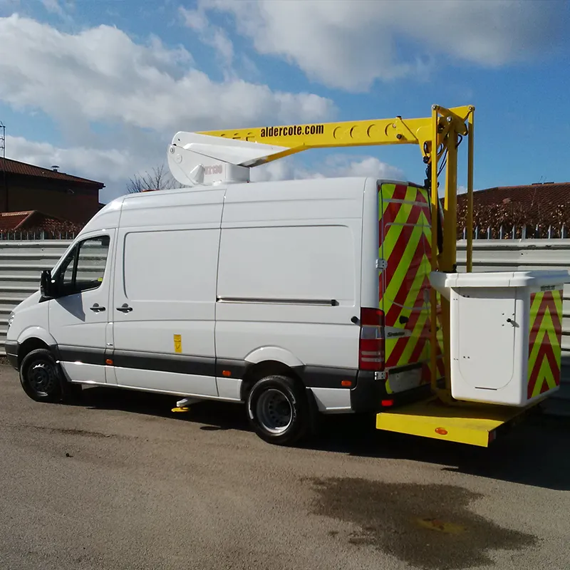 VZ135 on a Mercedes Sprinter