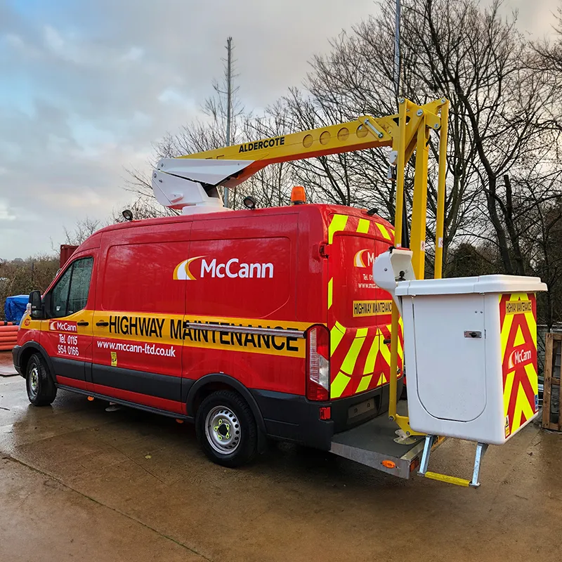 VZ135 ON A FORD TRANSIT